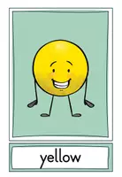 Vorschau - Bildkarten - Englisch - Flashcards Colours - Seite 2