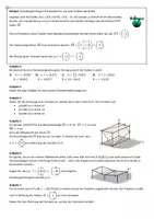 Vorschau - Arbeitsblätter - +++ Vektorgeraden in Parameterform - Herleitung und Anwendung +++ - Seite 2