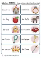 Vorschau - Spiele - Märchen Domino Deutsch 1. Klasse - Seite 2