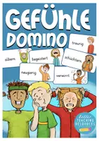 Vorschau - Spiele - Gefühle Domino Deutsch / Sachunterricht - Deckblatt