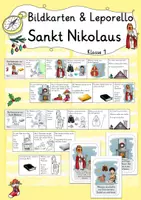 Vorschau - Arbeitsblätter - Materialpaket Sankt Nikolaus Klasse 1 2 Ethik - Seite 1