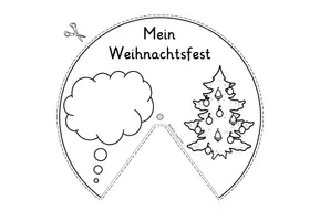 Vorschau - Arbeitsblätter - Weihnachten Kl. 1-3 Drehscheibe Rückblick Mein Weihnachtsfest - Seite 2