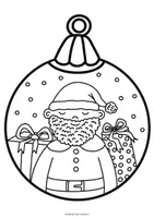 anteprima - Materiale per pittura e bricolage - Palle di Natale - Disegni da colorare / Lavoretti - Pagina 2