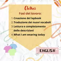 anteprima - Esercizi - Clothes - classe terza - lapbook e esercizi - Pagina 1