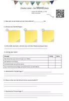 Vorschau - Arbeitsblätter - Materialpaket Physik Checker Reportage Mond Blitz Sonne Licht Schatten - Deckblatt