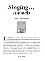 anteprima - Programmi scolastici / Materiali per docenti - SINGING ANIMALS libro con canzoni - Pagina 2