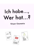 Vorschau - Spiele - Geometrie Körper Lesespiel „Ich habe, wer hat“ - Deckblatt