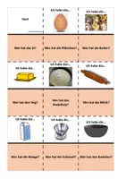Vorschau - Spiele - Plätzchen backen - Ich habe... Wer hat? - DaZ - Deckblatt