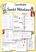 Vorschau - Arbeitsblätter - Materialpaket Ethik Sankt Nikolaus Klasse 2 - Seite 1