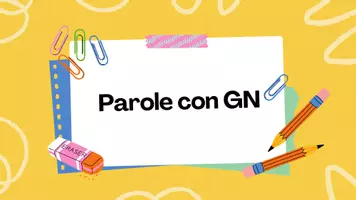 anteprima - Esercizi - Parole con GN. - Pagina di copertina
