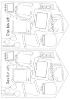 Vorschau - Mal- und Bastelvorlagen - Wichtel-Wimpelkette_Das Bin Ich - Seite 3