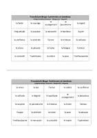 Vorschau - Spiele - Französisch-Bingo: Sentiments et émotions (Gefühle & Emotionen) - Deckblatt