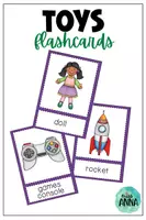 anteprima - Flashcard - Toys FLASHCARDS - Pagina di copertina
