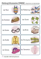 Aperçu - Jeux - Kleidung Domino Deutsch jeu allemand - Page 2