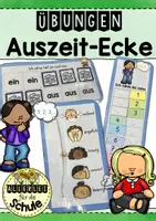 Vorschau - Fördermaterial/Inklusion - Auszeit-Ecke - Übungen - Deckblatt