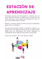 Vista previa - Hojas de trabajo - ESTACIÓN DE APRENDIZAJE Sustantivo y adjetivo - página 1