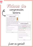 Vista previa - Evaluación - Fichas para evaluar la comprensión lectora - Portada