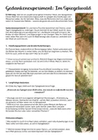 Vorschau - Arbeitsblätter - Mensch und Natur: Gedankenexperiment "Im Spiegelwald" - Seite 3