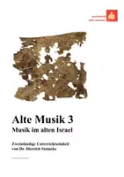 Vorschau - Stundenentwürfe - Alte Musik 3: Musik im alten Israel - Deckblatt