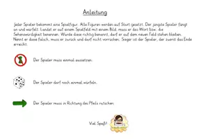 Vorschau - Stationenlernen - London Brettspiel zum Kennenlernen der Sehenswürdigkeiten- Englischunterricht mit Spaß - Seite 2