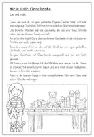 Vorschau - Arbeitsblätter - Leseblätter - Winter / Weihnachten (3. Klasse) - Seite 3