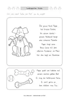 Vorschau - Arbeitsblätter - Lesehäppchen Hunde (Klassen 1 und 2) - Seite 3