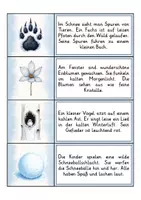 Vorschau - Arbeitsblätter - Lesen Verstehen Schreiben - Winter | Abschreibübungen | Lesen lernen | Deutsch 2. Klasse - Seite 2