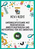 Vorschau - Stundenentwürfe - HIV / AIDS - Unterrichtsmaterial Oberstufe - Deckblatt