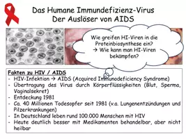 Vorschau - Stundenentwürfe - HIV / AIDS - Unterrichtsmaterial Oberstufe - Seite 2