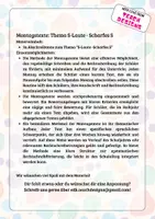 Vorschau - Arbeitsblätter - S-Laute - scharfes S: Rechtschreibtraining Montagstexte - Seite 1