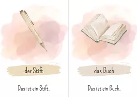 Vorschau - Poster - Bildkarten mit Merksätzen zu den Schulsachen - Seite 3