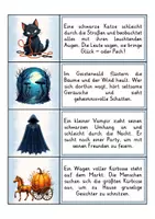 Vorschau - Arbeitsblätter - Lesen Verstehen Schreiben - Halloween | Abschreibübungen | Lesen lernen | Deutsch 2. Klasse - Seite 2