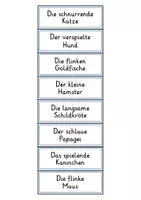 Vorschau - Arbeitsblätter - Lesen Verstehen Schreiben - Haustiere | Abschreibübungen | Lesen lernen | Deutsch 2. Klasse - Seite 3