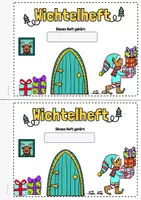 Vorschau - Unterrichtsreihen - Wichtel Miniheft Weihnachten Lernheft Arbeitsblätter Vorschule, Klasse 1, Förderschule - Seite 2