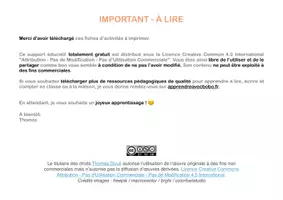 Aperçu - Feuilles d'exercices - Les 18 fiches d'activités phonologie - Page 2