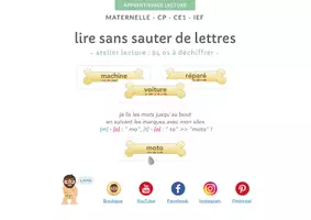 Aperçu - Jeux - Les 84 os sacrés lecture autonome à imprimer - Page 1