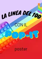 anteprima - Materiale di supporto/inclusione - La linea del 100 con il Pop-It. Poster - Pagina di copertina
