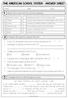 Vorschau - Arbeitsblätter - The American School System - Reading Comprehension (2-fach differenziert + Conversation Strips) - Seite 3