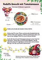 Vorschau - Unterrichtsreihen - Wichtelrezept: Rudolfs Gnocchi mit Tomatensauce | Vegetarisches Weihnachtsrezept | Hauswirtschaft Klasse 5–9 - Seite 3