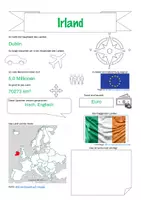 Vorschau - Arbeitsblätter - Steckbriefe Europa-Irland - Deckblatt