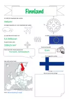 Vorschau - Arbeitsblätter - Steckbriefe Europa-Finnland - Seite 1