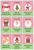 Vorschau - Spiele - Christmas Weihnachten Lesespiel I have ... who has ... differenziert - Englisch - Seite 3