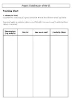 Vorschau - Arbeitsblätter - The Return of Trump - project tracking sheet (AB) - Seite 2