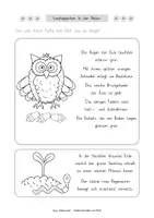 Vorschau - Arbeitsblätter - Lesehäppchen In der Natur (Klassen 1 und 2) - Seite 3