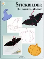 Vorschau - Arbeitsblätter - STICKBILDER „HALLOWEEN-MOTIVE“ - Stickvorlagen - Deckblatt