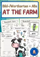 Vorschau - Arbeitsblätter - Wort- / Bildkarten und ABs - At the farm - Wortschatz - Deckblatt