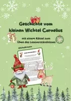 Vorschau - Arbeitsblätter - Der Weihnachtswichtel Cornelius - Geschichte und Rätsel - Deckblatt