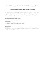 Vorschau - Klassenarbeiten - Klassenarbeit - Dirk Kurbjuweit: Zweier ohne (Novelle) - Analysierendes Schreiben - Seite 1