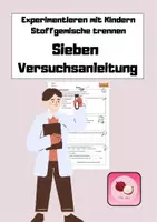 Vorschau - Arbeitsblätter - Materialpaket "Stoffgemische trennen" - Seite 1