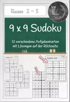 Vorschau - Stationenlernen - Sudoku 9x9 Aufgabenkarten - Deckblatt